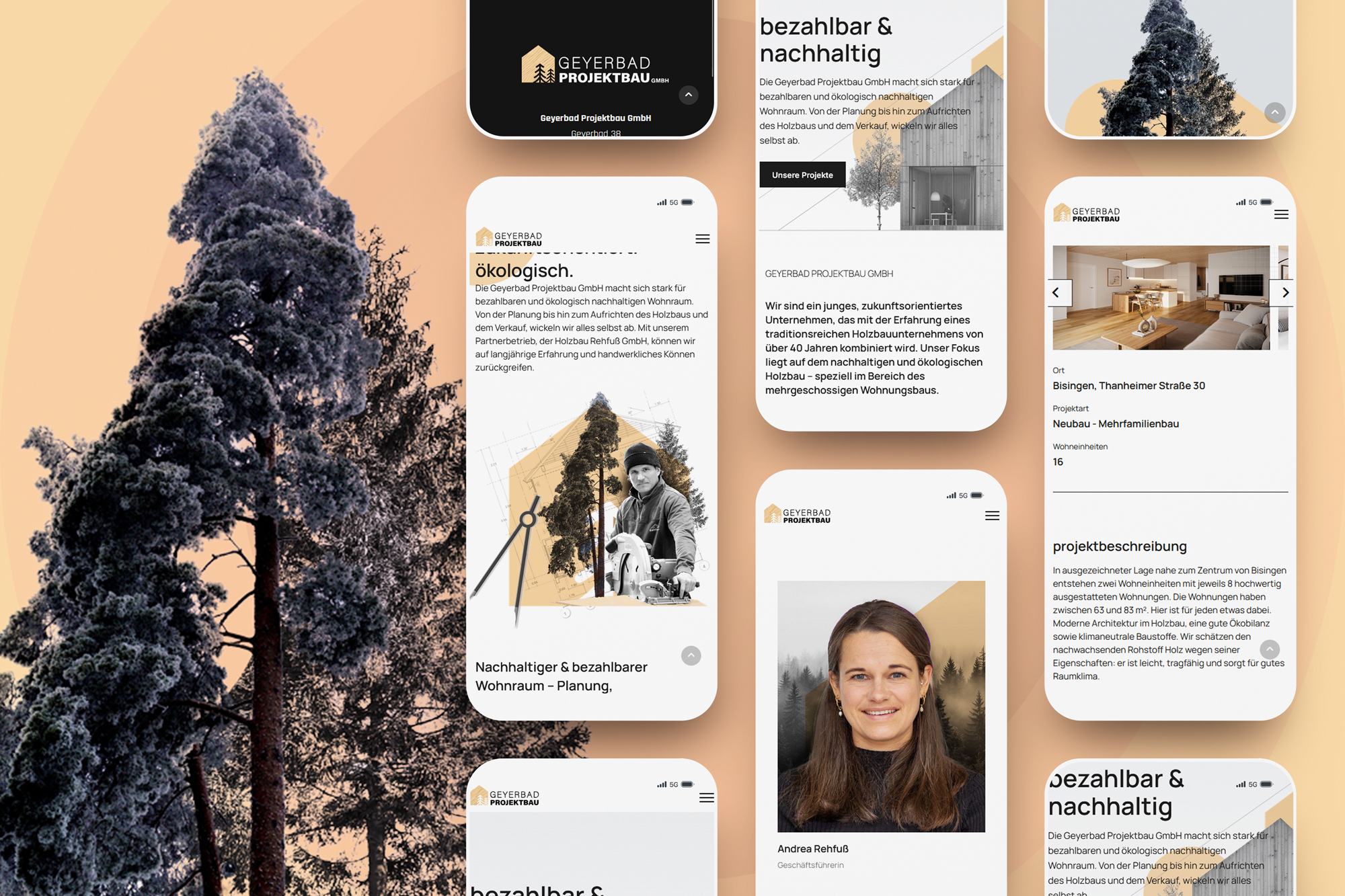 Webdesign Screenshots