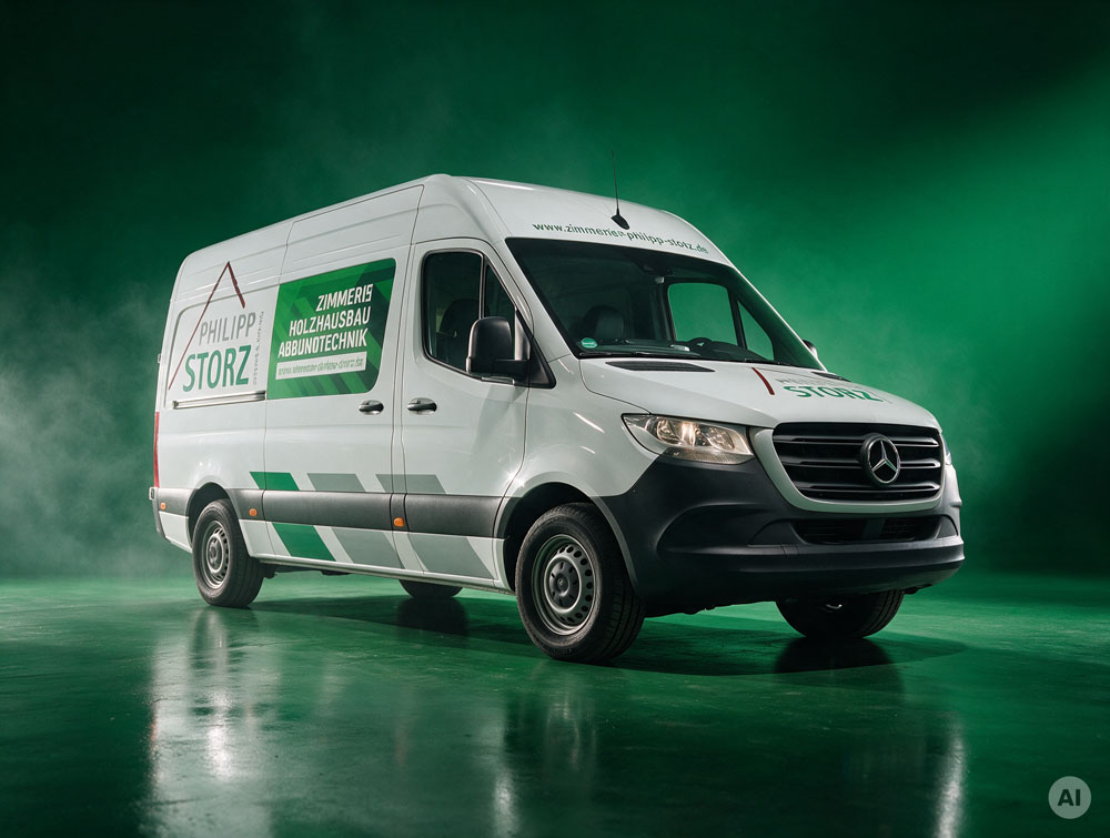 Werbnetechnik Beschriftung Philipp Storz Sprinter