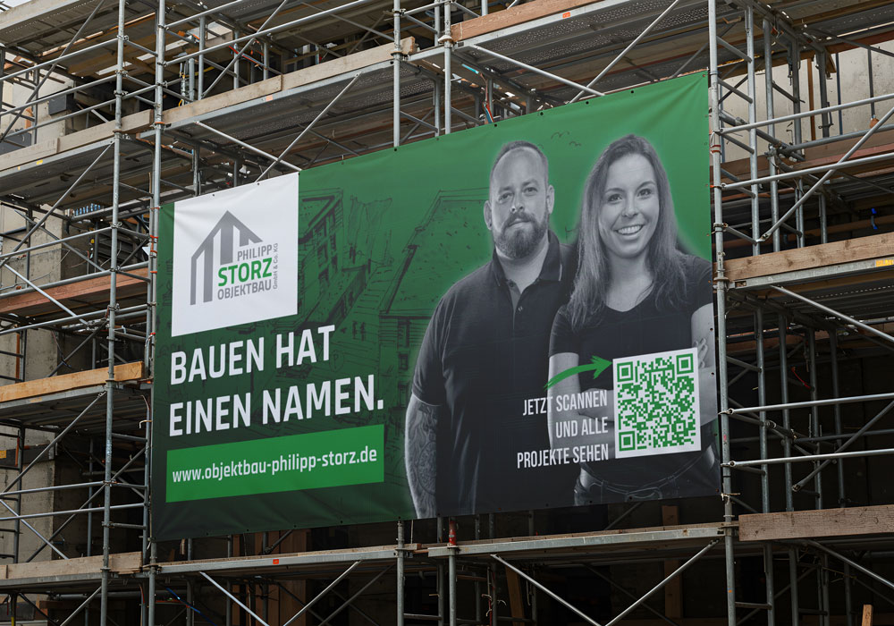Gerüstbanner