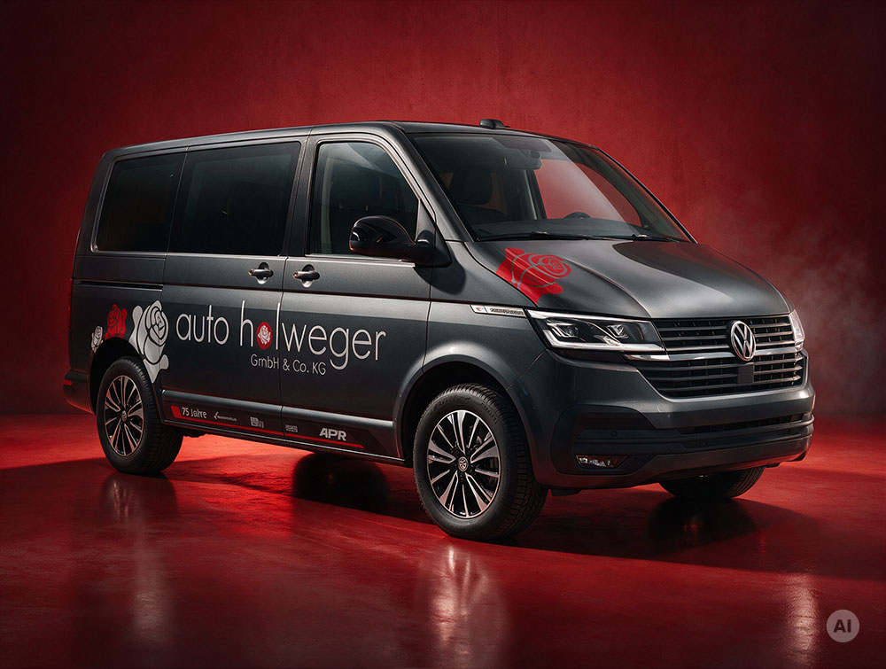 Fahrzeugbeschriftung Holweger T61