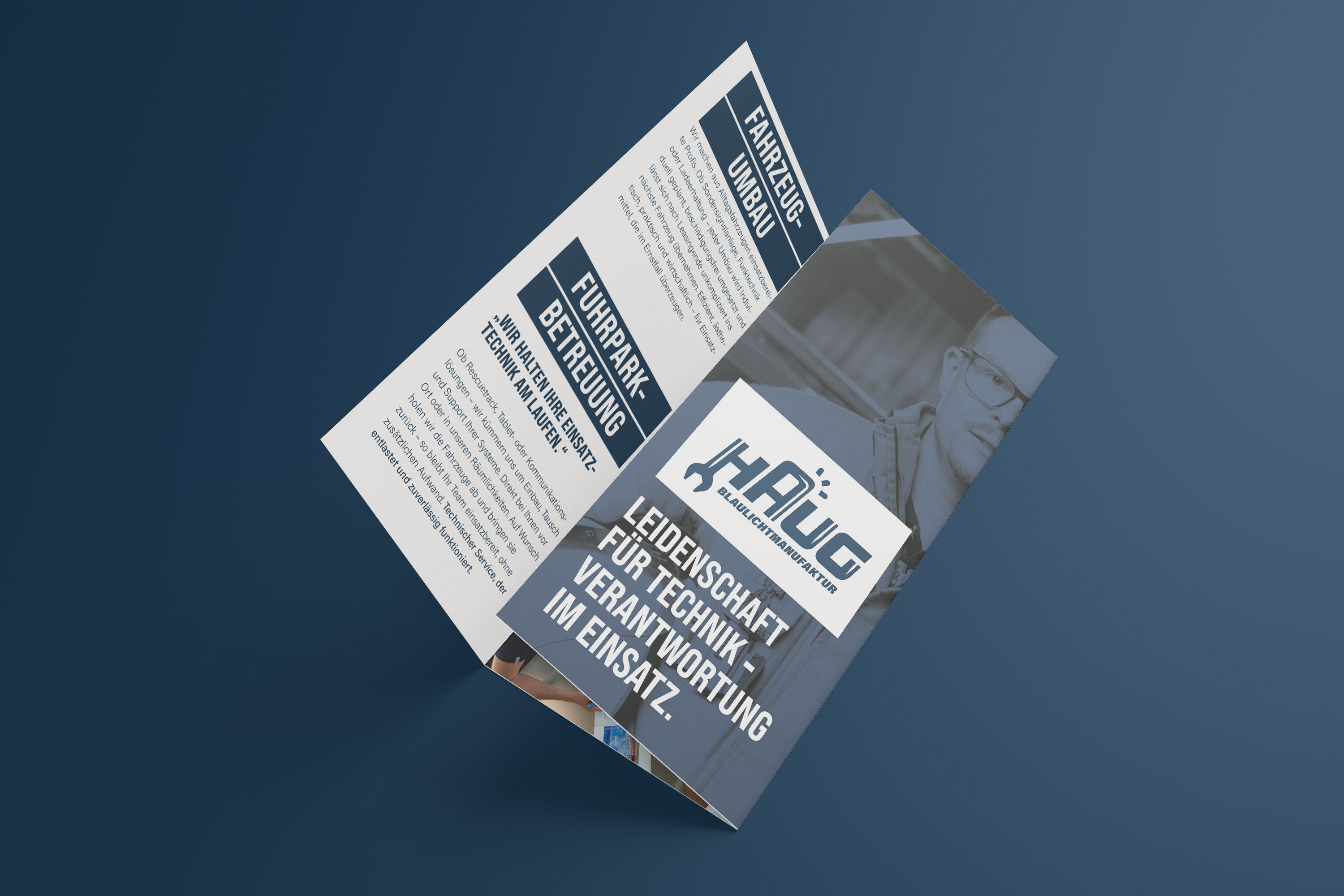 Mobile Ansicht Webseite